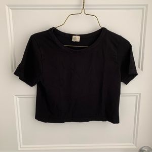 ✨2 for 15$✨Black crop top